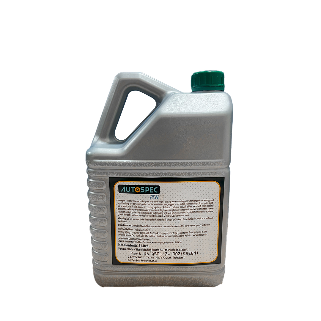 Radiator Coolant, 1:4 Concentrate, Green 3L