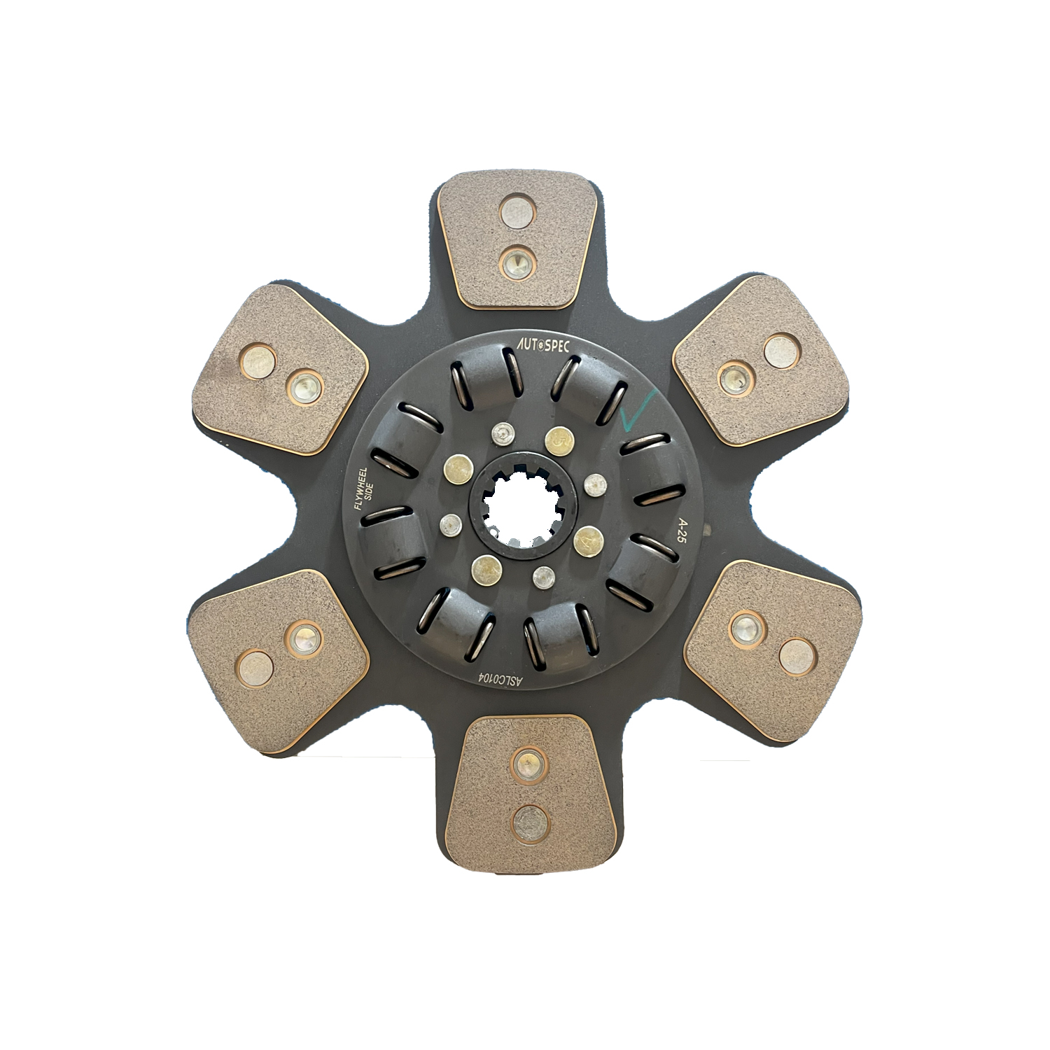 Clutch Disc, 330mm Diameter, 6 Paddle, Ceramic