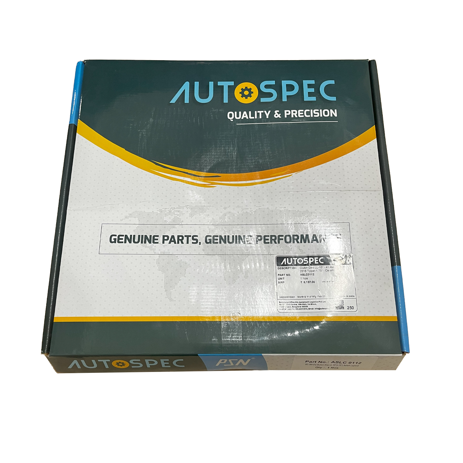Clutch Disc, 380mm Diameter, 4 Lever, Ceramic