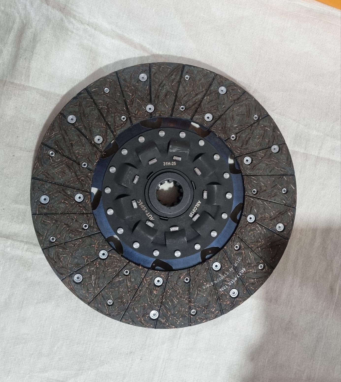 Clutch Disc, 380mm Diameter - 1.5", Organic CW#