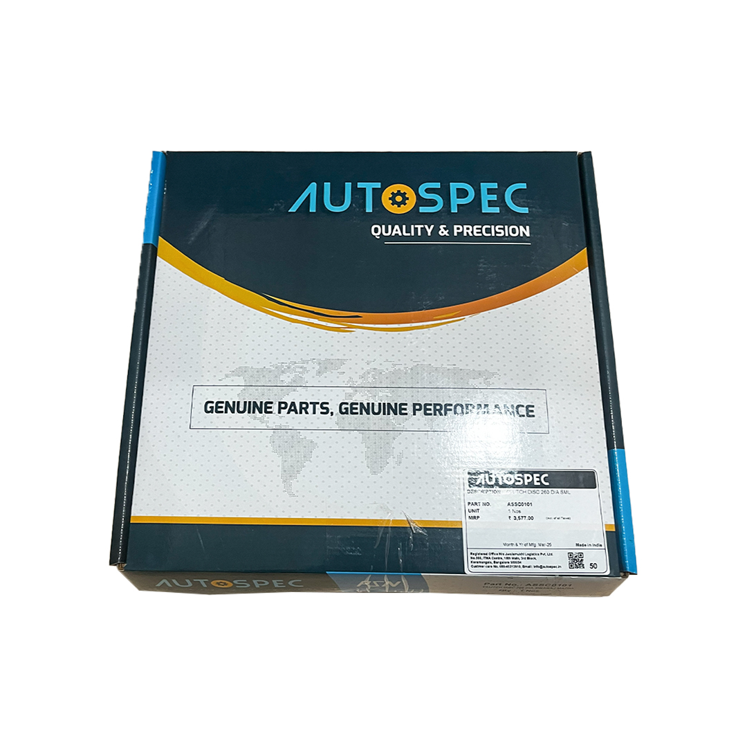 Clutch Disc, 260mm Diameter SML