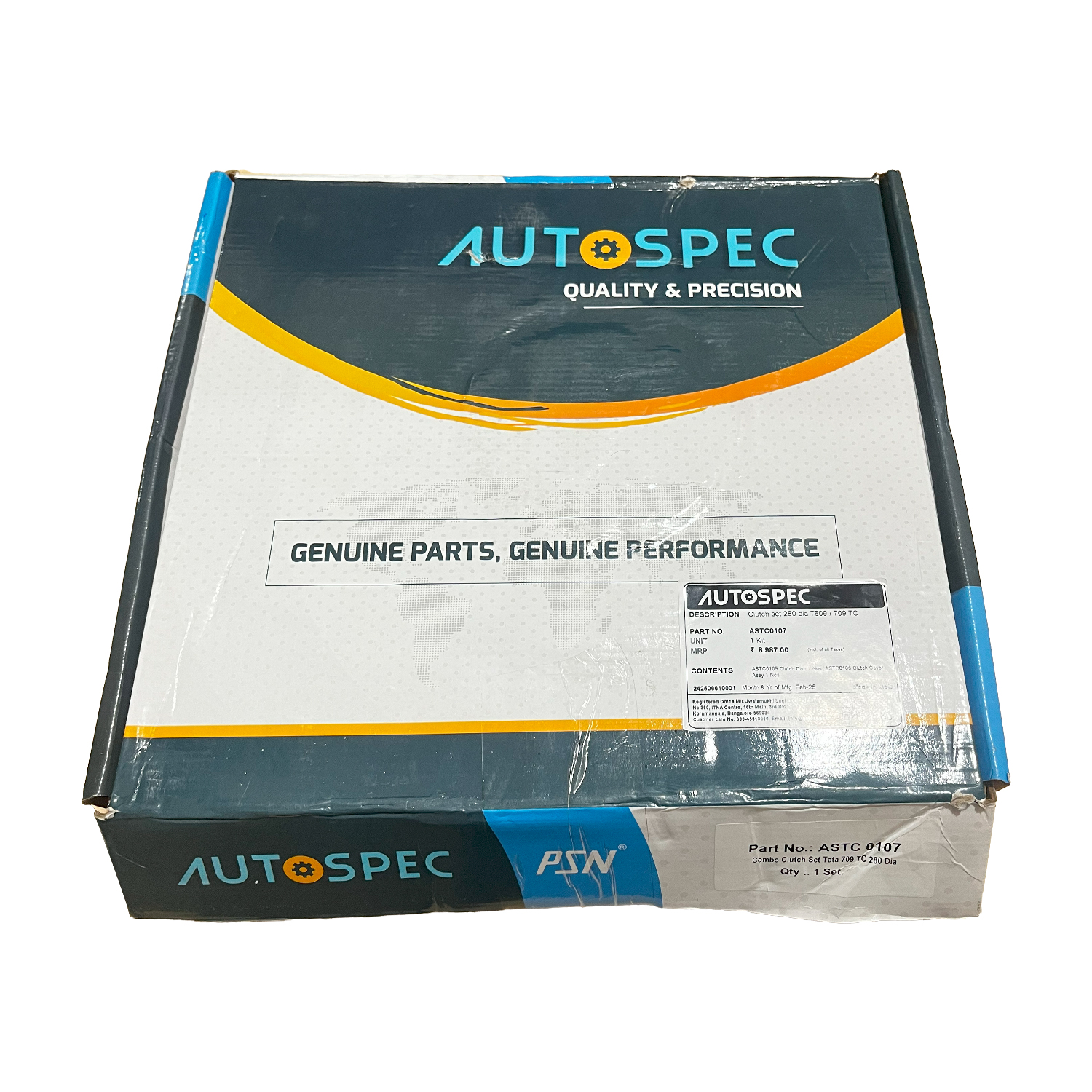 Clutch set, 280mm Diameter T609 / 709 TC