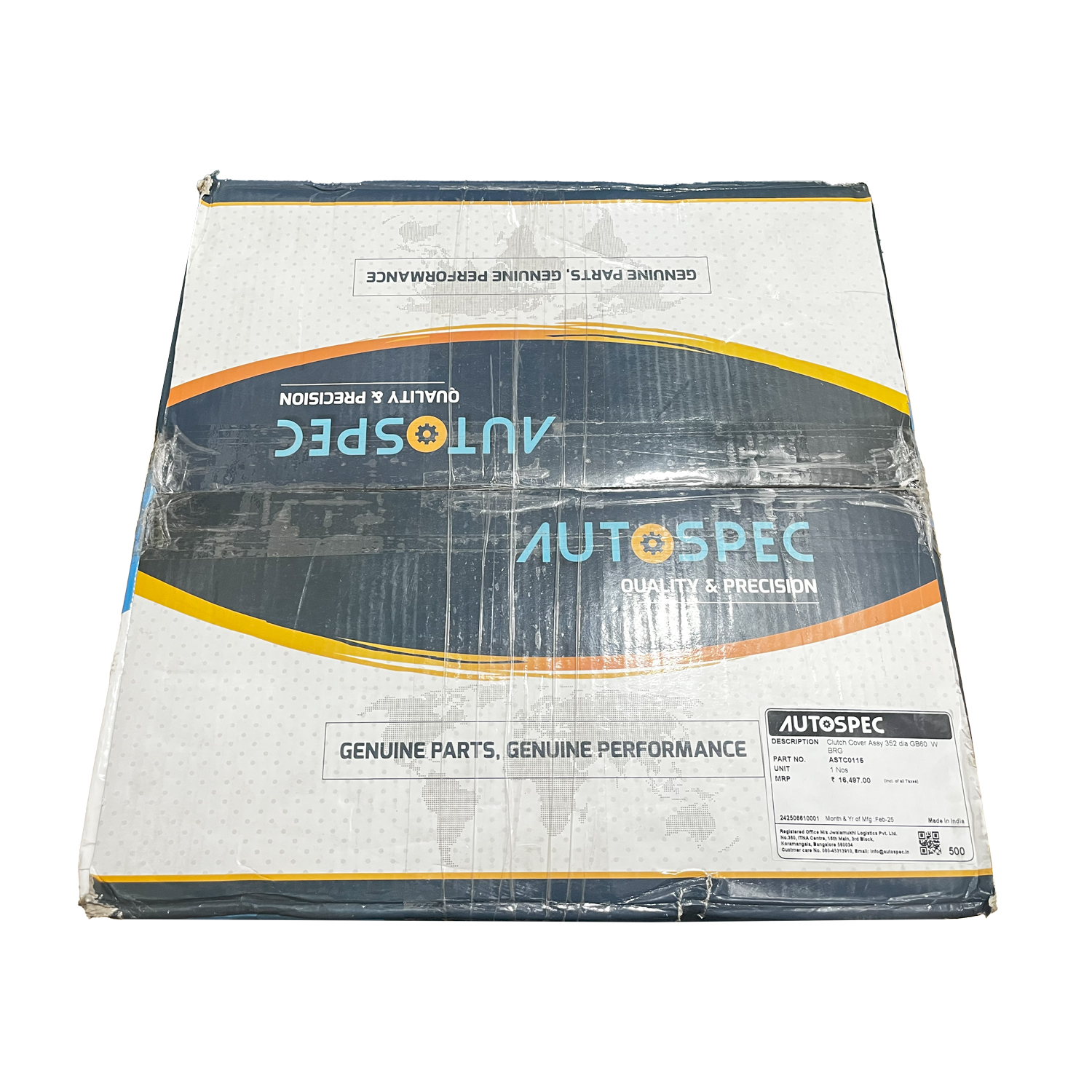 Clutch Cover Assembly, 352mm Diameter