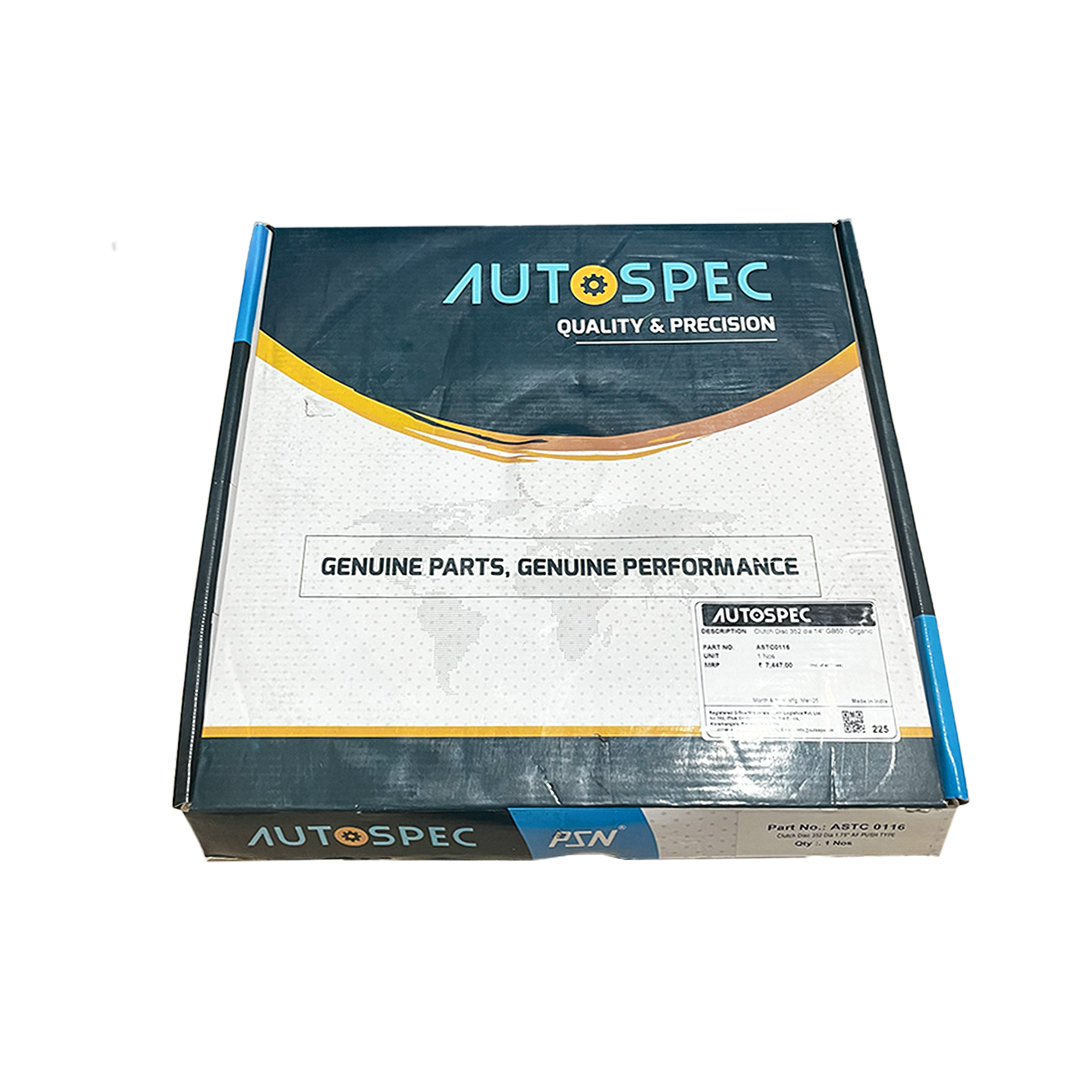Clutch Disc, 352mm Diameter